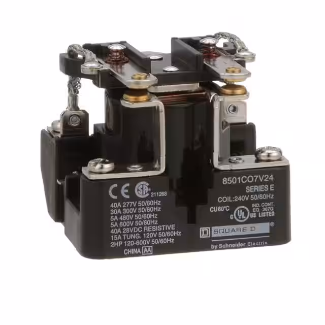 8501CO7V24 Schneider Electric  Power Relays Over 2 Amps